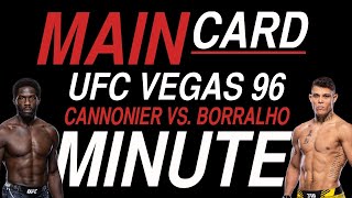 Best UFC Vegas 96 Bets | 60 Sec Full Card Breakdown | Cannonier vs. Borralho | TUF 32 Finale