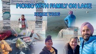 Picnic with Family on Lake Garda ( Lago di Garda ) italy | vlog