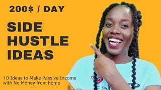 Side Hustles to start earning from home & with your phone