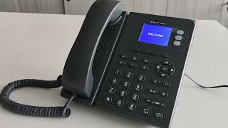 VolP Phone lP Desk Telephone with 3 SlP accounts PoE & 2.4G WiFi