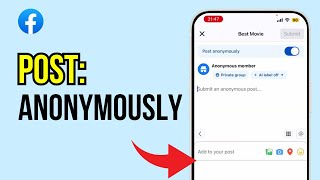 HOW TO POST ANONYMOUSLY ON FACEBOOK