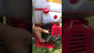 Cara menghidupkan mesin sprayer TU26 part 2 #sprayers #shortvideo #mesinpertanian #mesinsemprot