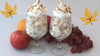 FRUIT CREAM |ONE MINUTE RECIPE