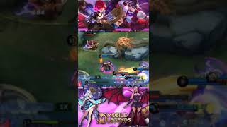 JOGADA INSANA MOBILE LEGENDS MELHORES JOGADAS HIGHLIGHTS MOMENT SAVAGE #SHORTS