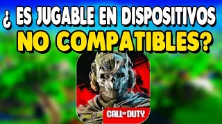 ✅️ASI VA WARZONE MOBILE EN UN DISPOSITIVO NO COMPATIBLE CON LA NUEVA UPDATE GAMEPLAY🔥