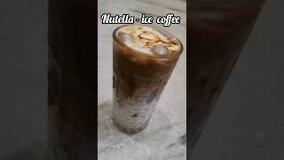 NUTELLA COLD COFFEE RECIPE #shorts