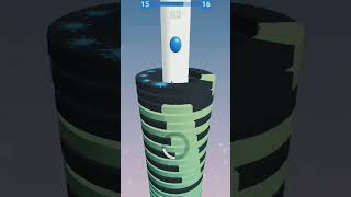 stack ball game level 22 #3dgames #shorts