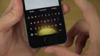 Review Swype Keyboard for iOS 8 - iPhone 5S iOS 8 Swype Third-Party Keyboard - Swype iOS 8