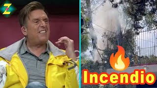 ¡ INCENDIO en la CASA de Daniel Bisogno ! así se enteró el conductor