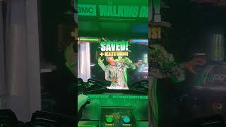 Playing The Walking Dead Game at the arcade 🤣🧟 #shortvideo #arcade #twdgclem