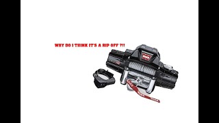 Are Warn Zeon Winches a rip off ?!! Update on other builds