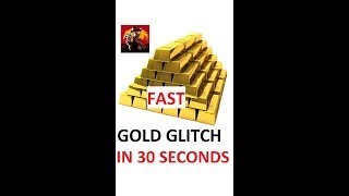 FASTEST Red Dead Redemption 2 Gold Glitch (IN 30 SECONDS) Unlimited Bars