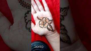 #viral🔥Beautiful Flower Mehndi Design #mehndi #shortsfeed #mehndidesign