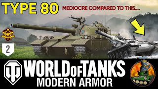 TYPE 80 II Tank Review II The Inferior Brother! II World of Tanks Modern Armour II WoTC