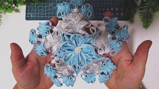 СНЕЖИНКИ ИЗ ФОАМИРАНА. / ADORNOS DE NAVIDAD. SNOWFLAKES , DIY