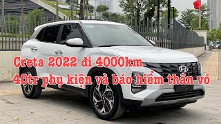 Hyundai Creta 2022 bản đặc biệt đi 4000km | 40tr phụ kiện bảo hiểm đi kèm