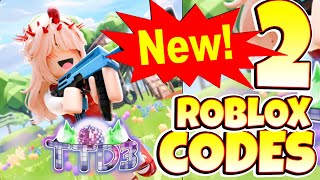 TTD 3, Roblox GAME, 2 SECRET CODES, ALL WORKING CODES