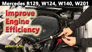 Mercedes (R129,W124,W140,W201) Improve Engine Efficiency. Change the  Intake Air Temperature Sensor