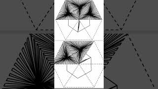 3D Shading  Spiral Line Illusion | Simple drawing daily #shorts