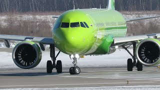 Airbus A-321 NEO S7 (VQ-BGU), тот самолет, который попал в обледенение 2 декабря 2021 года.