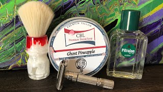 23 Mar 19 SOTD: Trying the Assured blade in a Fatboy, with CBL Ghost Pineapple