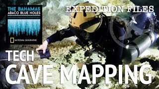 Future of Cave Mapping on the Abaco Blue Holes Cave Diving Expedition Expedition Files #12   Nationa