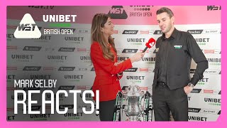 Selby REACTS To Winning Unibet British Open 2024! 🇬🇧🏆