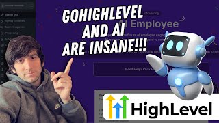 GoHighLevel with AI Employee Tutorial! Free AI Training! SaaS and AI Changed the Game Forever!!!