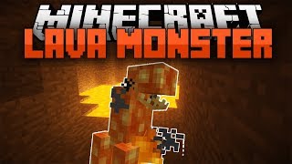 UN NOUVEAU MONSTRE CACHÉ DANS LA LAVE !!! MINECRAFT CONSOLE