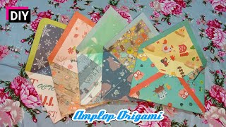 CARA MEMBUAT AMPLOP DARI KERTAS | AMPLOP LEBARAN | AMPLOP ORIGAMI | ENVELOPE ORIGAMI