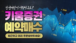 키움증권 영웅문 예약매수 방법 | 영웅문4 | 영웅문S | 장중대응 어렵다면? #주식초보 #주린이 #키움증권 #영웅문 #예약매수 #예약주문 #예약매도