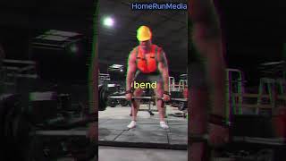 Fitness Youtuber Breaks Barbell During insane Workout Challenge #interestingfacts #movie #shorts