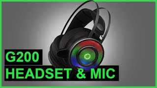 GameMax G200 RGB Gaming Headset and Mic Trailer