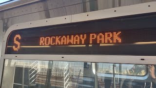 MTA subway: R179 (S) to Rockaway Park (Full ride)