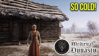 Surviving the first WINTER in Medieval Dynasty!