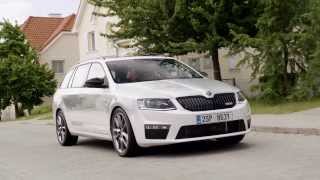 The New ŠKODA Octavia Combi RS