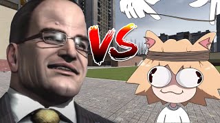 Neco-Arc VS Senator Armstrong [No music] (Gmod 2022)