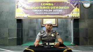 Merdunya Tilawatil Quran Polisi di Banjarnegara