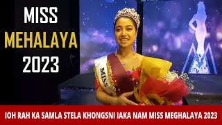 Iohrah ka Samla Stela Kongsni iaka nam Miss Meghalaya, 2023