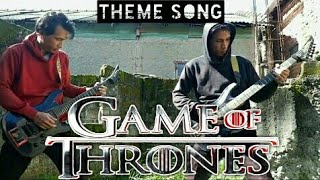 Game Of thrones Theme Song Electric Guitar Lesson Cover