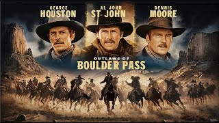 THE LONE RIDER, OUTLAWS OF BOULDER PASS (1942) George Houston &  Al St. John  | Western | B&W