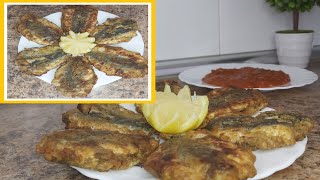 Sardinas fritas al estilo marroquí muy deliciosas y crujientes | سردين مقلي على الطريقة المغربية