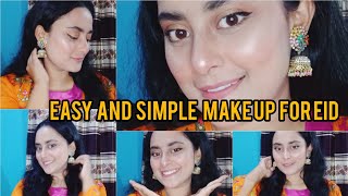 Easy and Simple Make-up look for EID❣️#easymakeuptutorial #trend #eidmubarak #eidspecial