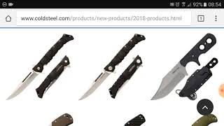 Review do Catálago de Novos Produtos da Cold Steel 2018