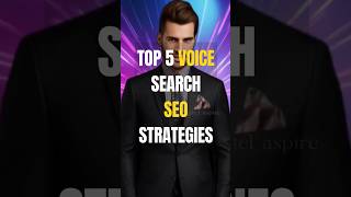 🎙️5 Voice Search SEO Strategies #shorts #shortsviral #voicesearch