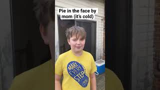 Pie in face