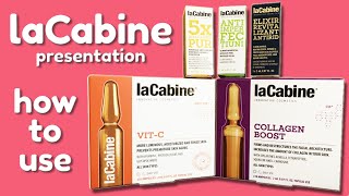 LA CABINE - AMPOULES | presentation & how to use