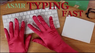 ASMR Fast Typing (No Talking)