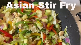 How To Make An Asian Chicken and Veggie Stir Fry