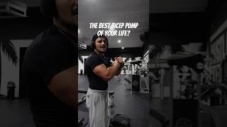 Best Bicep Pump? #fit #fitness #gym